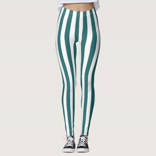 COLORFUL STRIPES LEGGINGS (Front)
