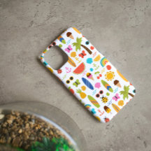 Colorful Summer Beach Pattern 