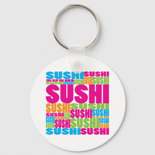 Colorful Sushi Keychain