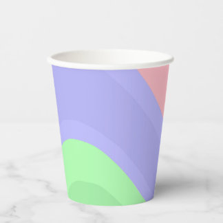 Colorful Swirl Paper Cups