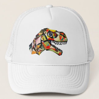 Colorful T-Rex Trucker Hat