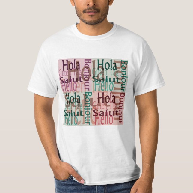 Colorful T-shirt for men (Front)