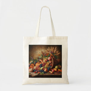 Colorful/Thanksgiving/Cornucopia/Fall Tote Bag
