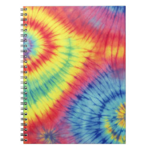 Colorful Tie Dye Notebook