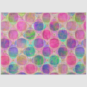 Colorful tissue paper