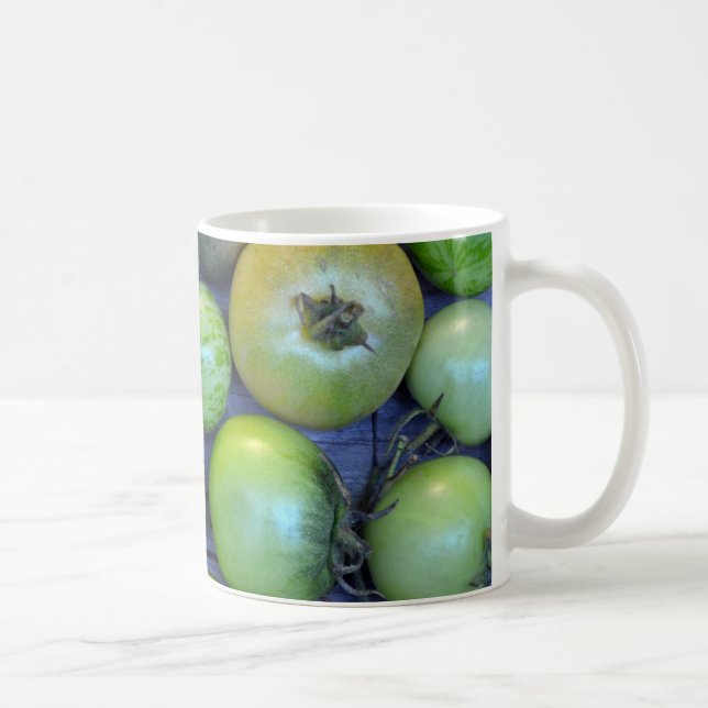 Colorful tomatoes print coffee mug (Right)
