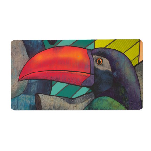 Colorful Toucan Graffiti (Front)