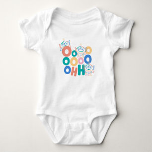 Colorful Toy Story Aliens Baby Bodysuit