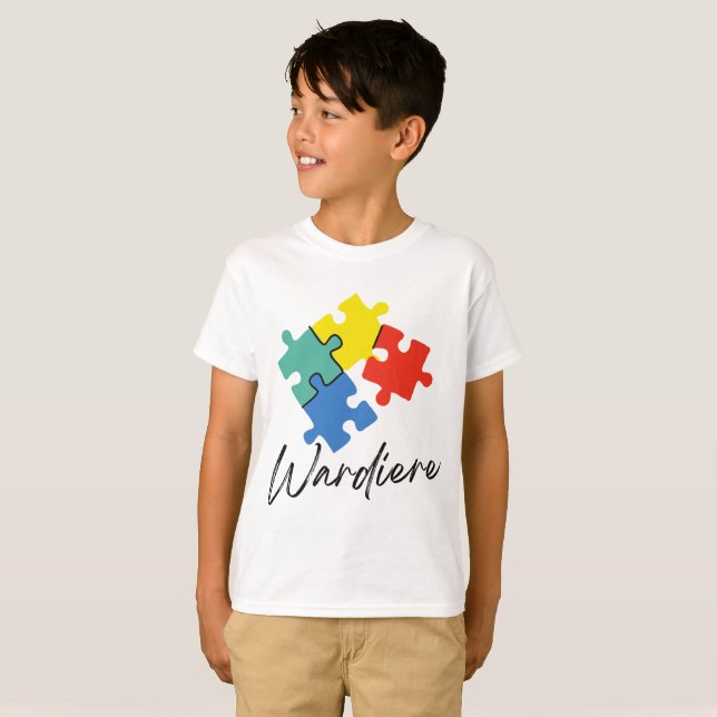 Colorful toy & Wardiere printed kid's   T-Shirt (Front Full)
