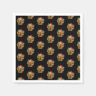 Colorful Trendy Christmas Napkin