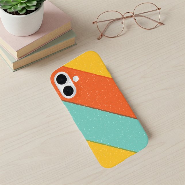 Colorful Trendy Modern iPhone Case  (Creator Uploaded)