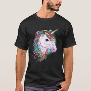 Colorful Unicorn Rainbow Colorful Unicorn for Men  T-Shirt