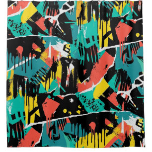 Colorful Urban Graffiti Pattern (13)