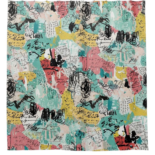 Colorful Urban Graffiti Pattern (2) (Front)