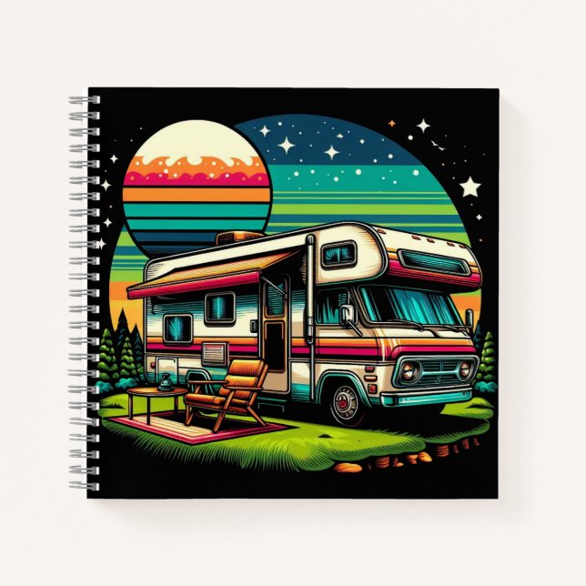 Colorful van notebook! notebook (Front)