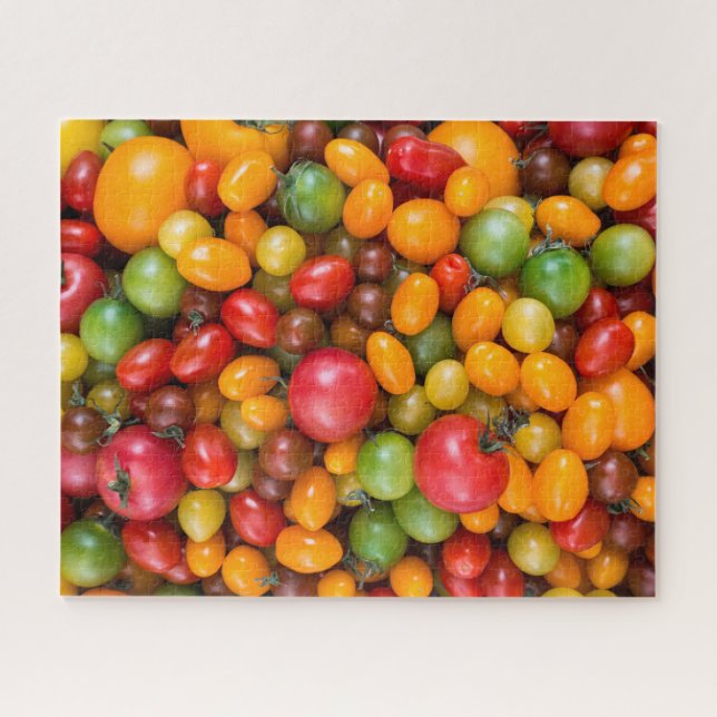 Colorful Variety of Tomato Species Jigsaw Puzzle (Horizontal)