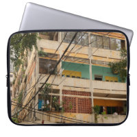 Colorful Vintage Building - Vietnamaged, ancient, 