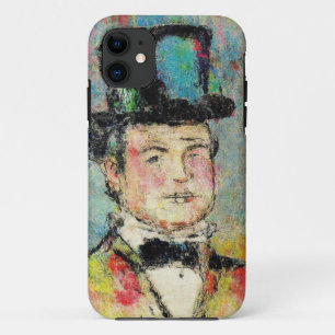 Colorful Vintage Gentleman Portrait Mobile Case