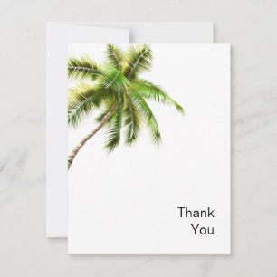 Colorful Watercolor Tropical Palm Baby Shower  Card