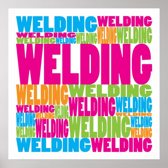 Colorful Welding Poster (Front)