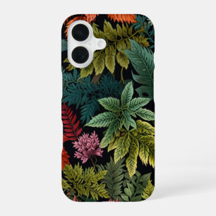 COLORFUL WILD FOLIAGE iPhone 16 CASE