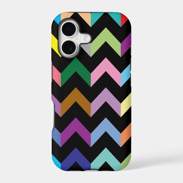 Colorful zigzag pattern (Back)