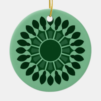 COLORFULL MODERN FLOWER GIFT DAUGHTER SISTER MOM CERAMIC ORNAMENT