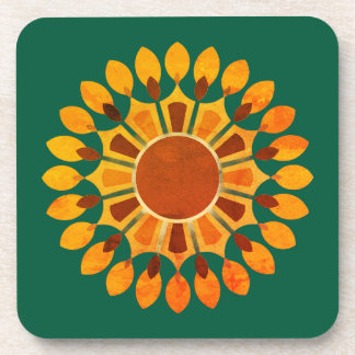 COLORFULL MODERN FLOWER GIFT DAUGHTER SISTER MOM COASTER