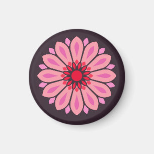 COLORFULL MODERN FLOWER GIFT DAUGHTER SISTER MOM MAGNET