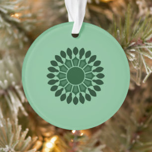 COLORFULL MODERN FLOWER GIFT DAUGHTER SISTER MOM ORNAMENT