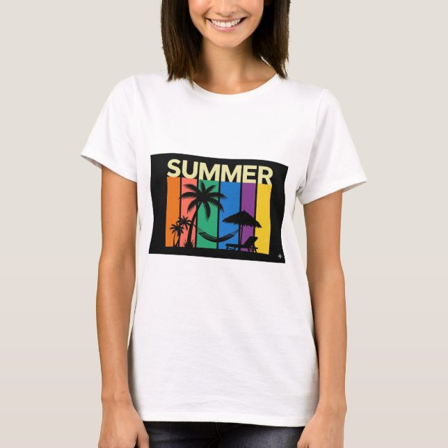 Colorfull modren summer t shirt (Front)