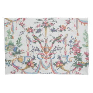 Colorfull Toile de Jouy Pillowcase