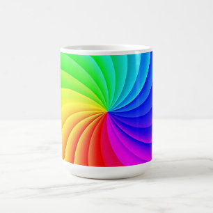 Colorfulm Pinwheel Coffee Mug