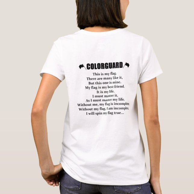Colorguard Cadence T-Shirt (Back)
