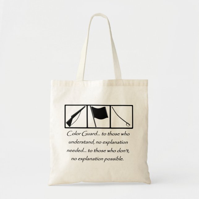 Colorguard Understanding Tote Bag (Front)