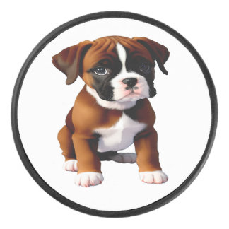 Coloriage chiot Boxer fauve