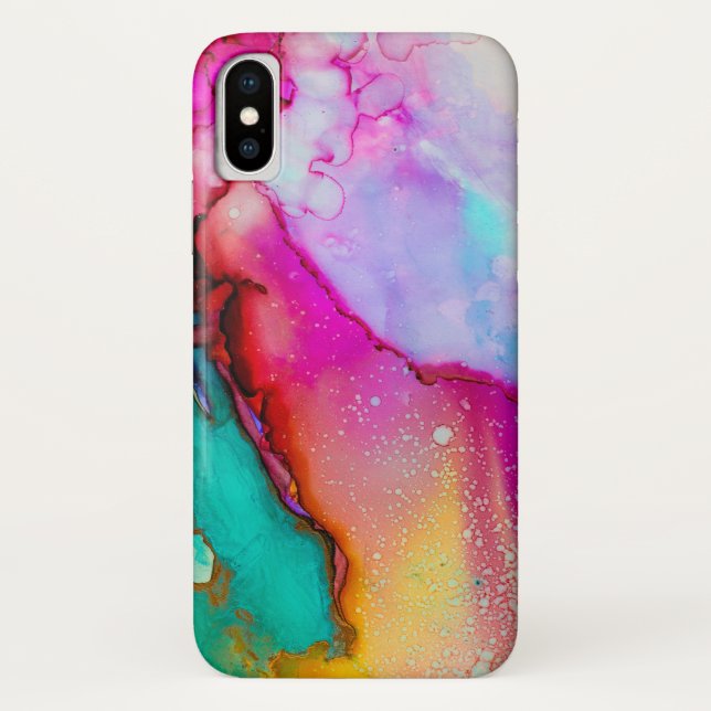 Coloriage Mashup Apple iPhone X coques (Dos)