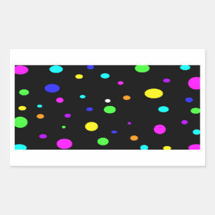 Coloris-rectangle autocollant