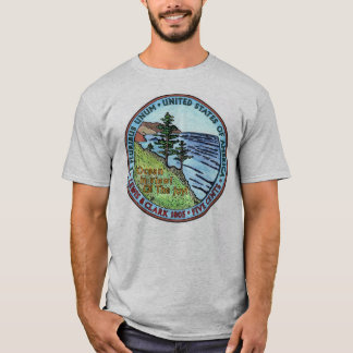 Colorized Lewis and Clark Expedition Nickel Tshirt