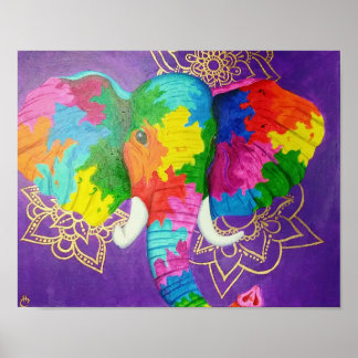 Colorphant Poster
