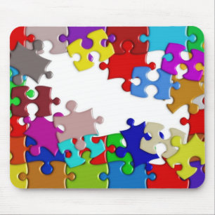 colorpuzzle mouse pad