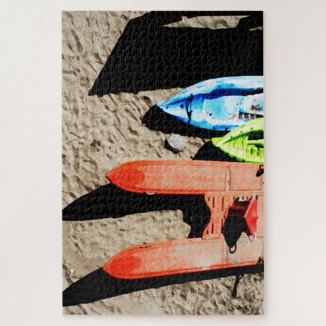colors and shadows on the beach jigsaw puzzle (Vertical)