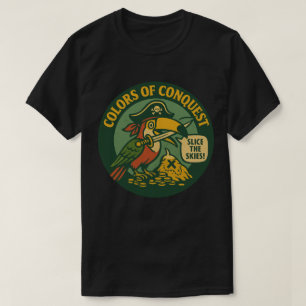 Colors Of Conquest Pirate Toucan T-Shirt