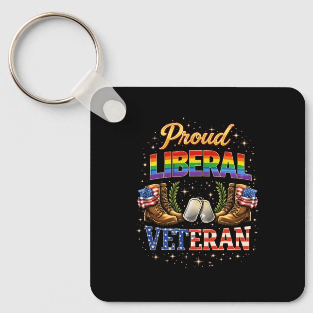 Colors of Courage Keychain (Front)