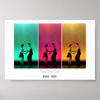 Colors of Swing Poster