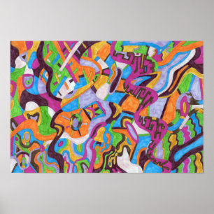 "Colorscape" 19x13 Poster