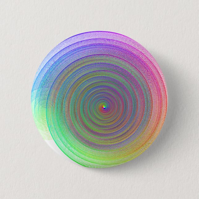 Colorswirls-1 2 Inch Round Button (Front)