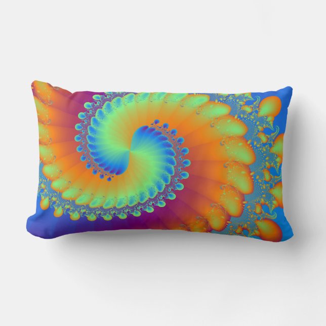ColorWheel Lumbar Pillow (Front)
