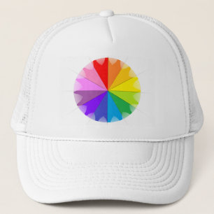 Colorwheel Rainbow Gifts Trucker Hat