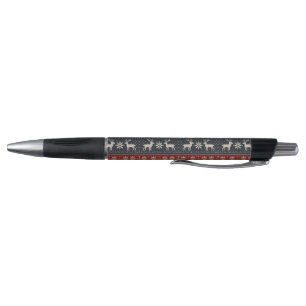 Colorwork/Fair isle traditional winter pattern Pen